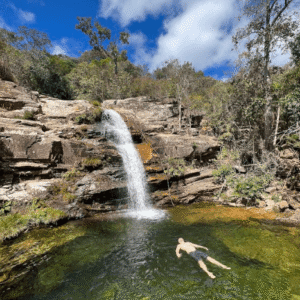 Cachoeira Cristais e Cânion dos Marques